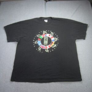 Vintage Atlanta Olympic T Shirt Mens XXL Black‎ 1996 Summer Games Hanes